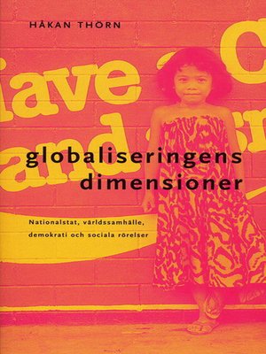 cover image of Globaliseringengs dimensioner